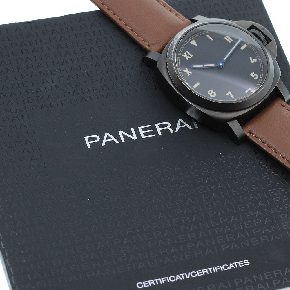 PANERAI Luminor California PAM00779 black Dial Hand Winding Men's Watch_849702