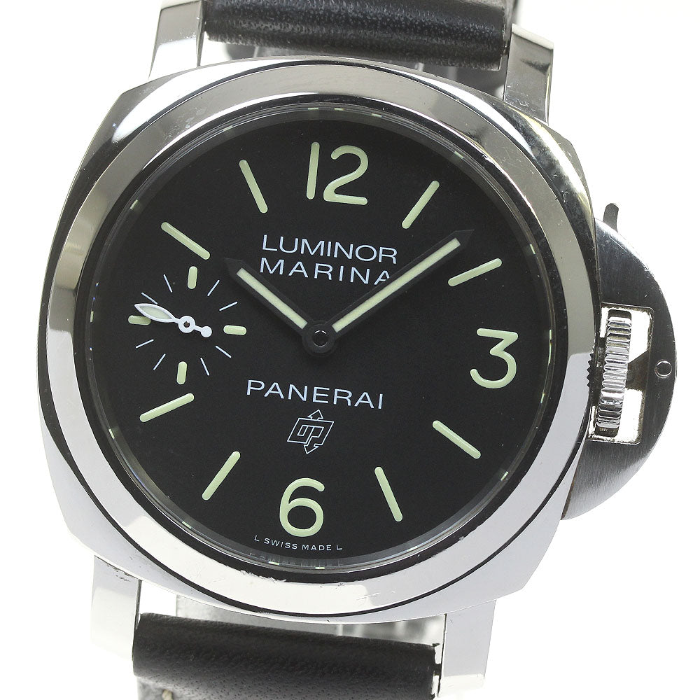 PANERAI Luminor marina logo PAM00776 black Dial Hand Winding Men's Watch_849703