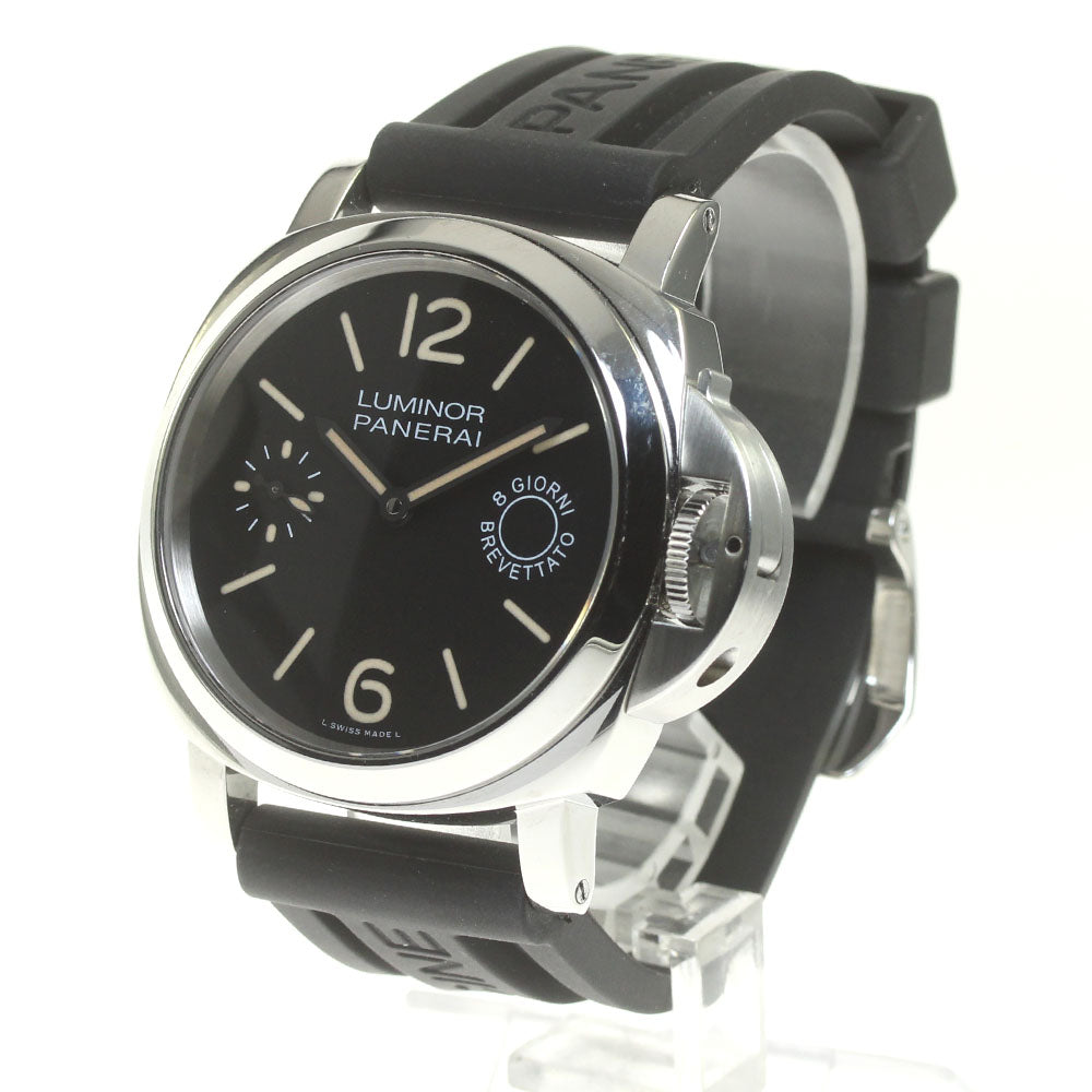 PANERAI Luminor Marina PAM00590 8 Days Small Second Hand Winding Men's_849716