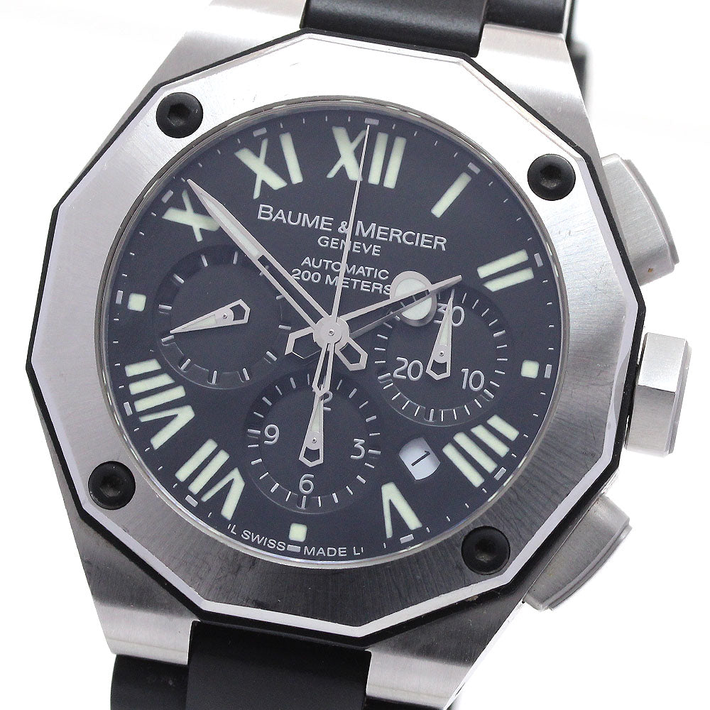 Baume & Mercier 65671 Chronograph black Dial Automatic Men's Watch_849752