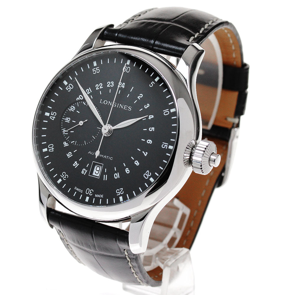 LONGINES Heritage L2.797.4 24 Hours Chronograph black Dial Automatic Men's Watch_849767