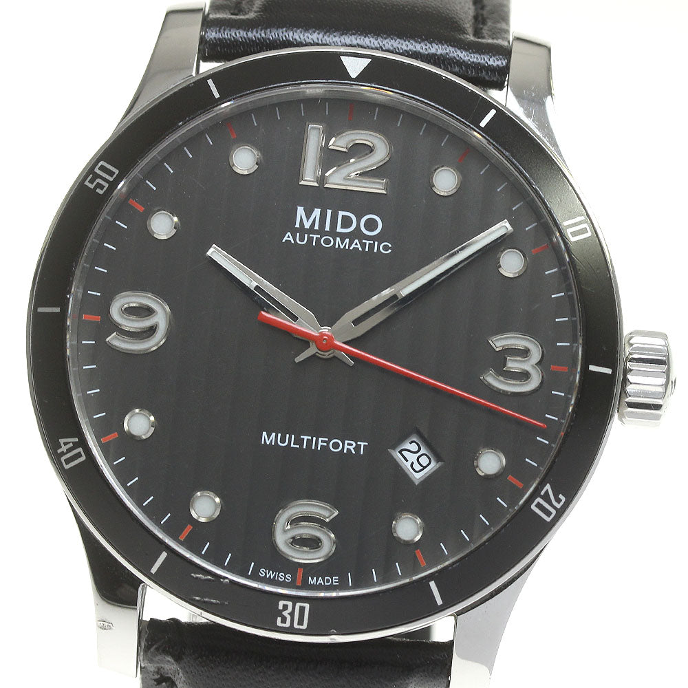 MIDO Multifort M025.407.16.061.00 Date Gray Dial Automatic Men's Watch_849773