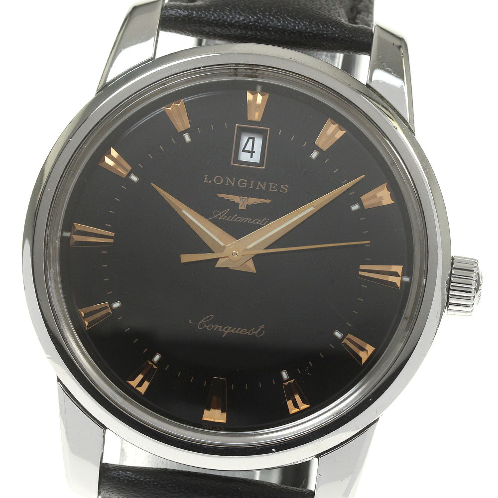 LONGINES Conquest Heritage L1.645.4 Date black Dial Automatic Men's Watch_849779
