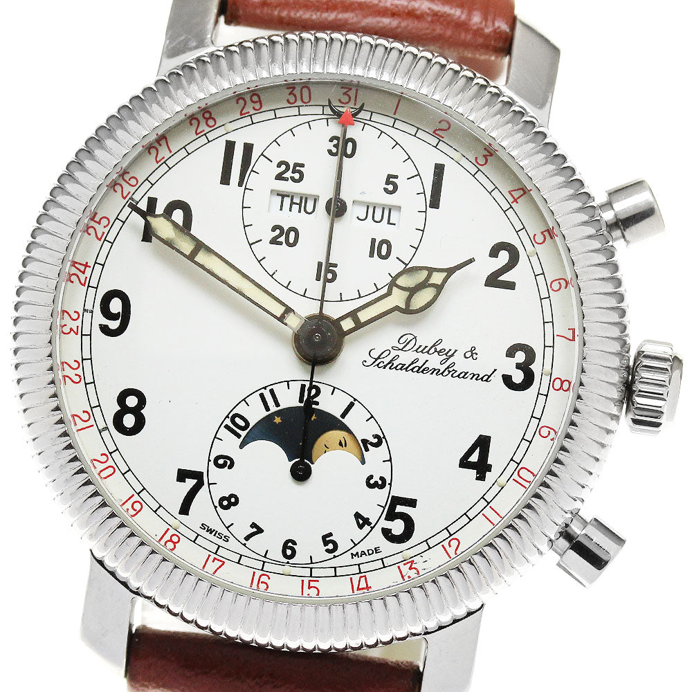 DUBEY & SCHALDENBRAND Classic Chronograph Moon Phase Automatic Men's_849786