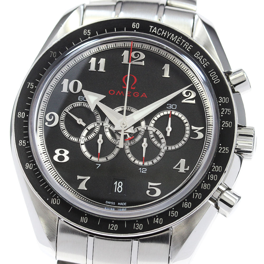 OMEGA Olympic Collection Broad Arrow 5 Counter 321.30.44.52.01.002 Chronograph black Dial Automatic Men's Watch_849793
