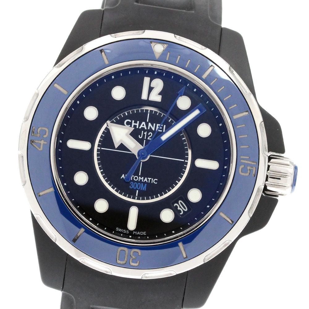 CHANEL J12 Marine 38 H2561 Date black Dial Automatic Men's Watch_849802