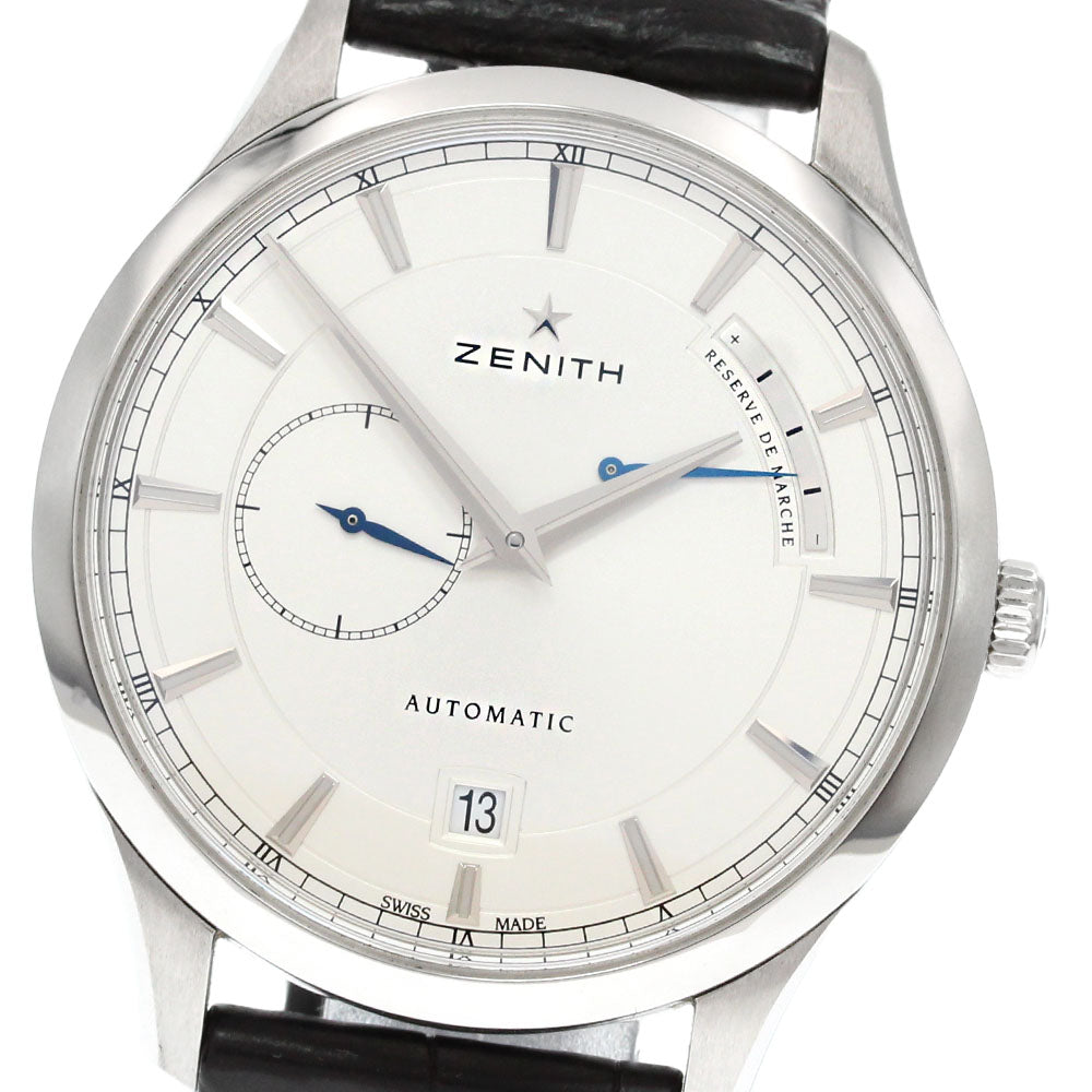 ZENITH Elite captain 03.2122.685 Power reserve Silver Dial Automatic Men's Watch_849808