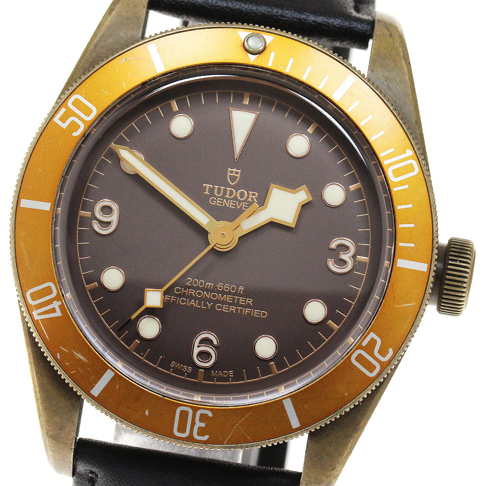 TUDOR Heritage Black Bay Bronze 79250B Brown Dial Automatic Men's Watch_849812