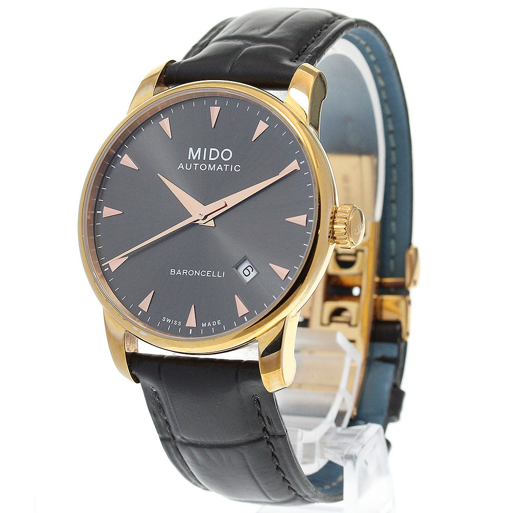 MIDO Baroncelli M8600B Date gray Dial Automatic Men's Watch_849828