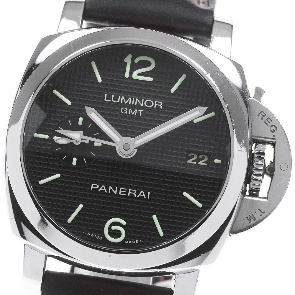 PANERAI Luminor 1950 3 Days Acciao PAM00535 GMT Automatic Men's Watch_849834