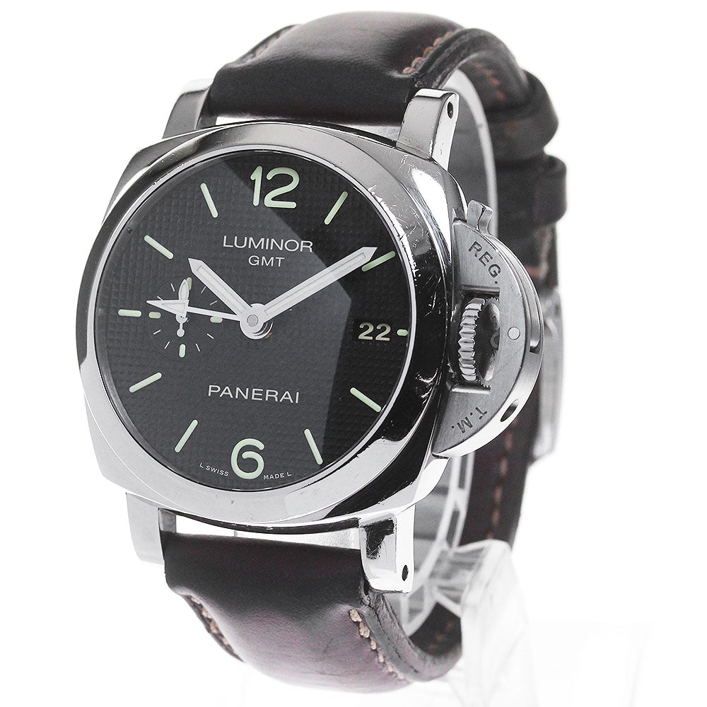 PANERAI Luminor 1950 3 Days Acciao PAM00535 GMT Automatic Men's Watch_849834