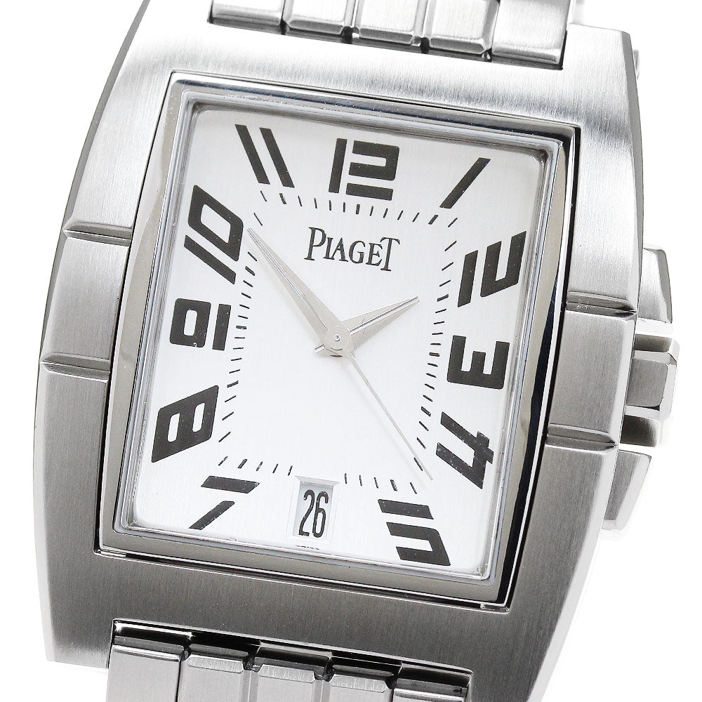 PIAGET Upstream P10023 Date white Dial Automatic Men's Watch_849852