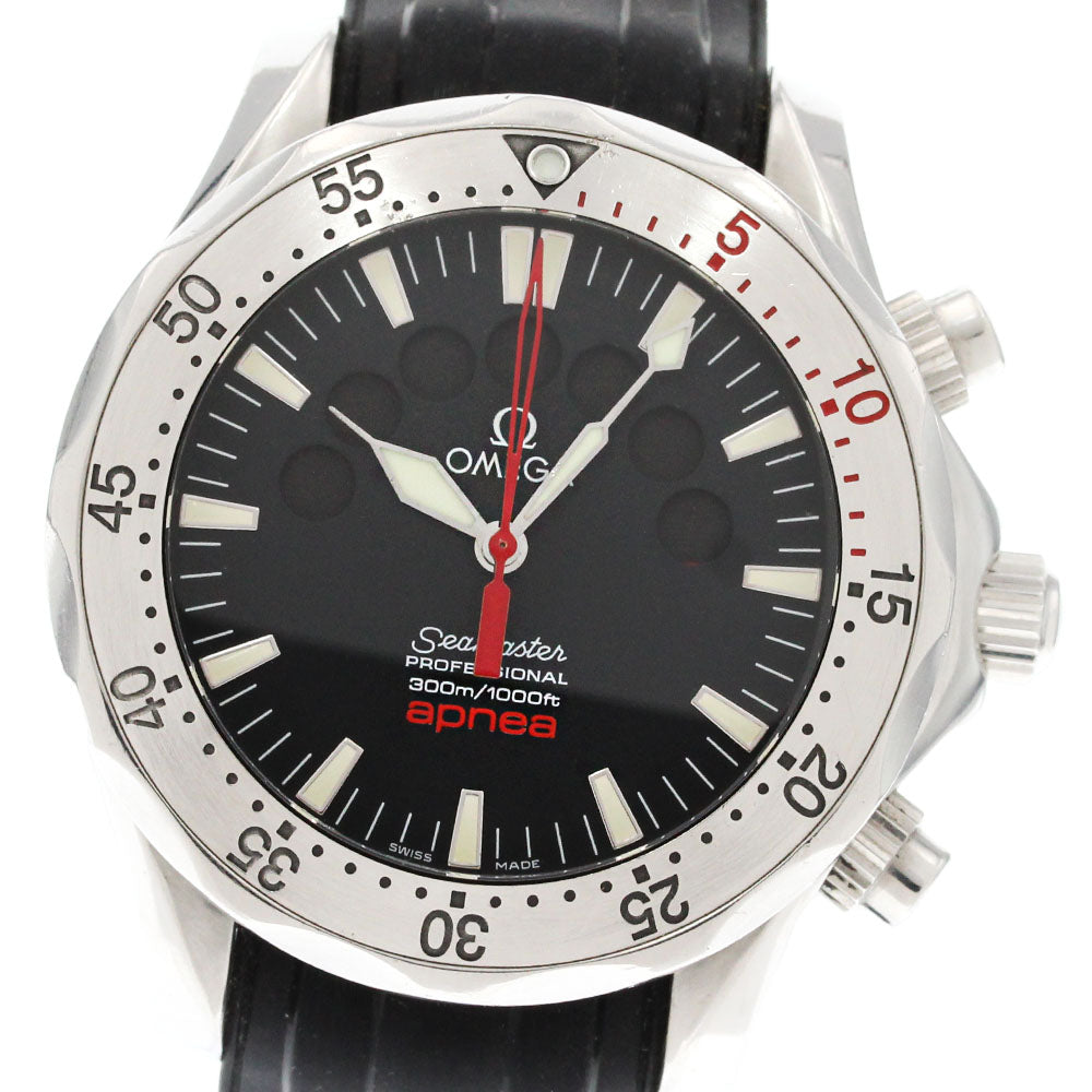 OMEGA Seamaster300 Apnea Mayor 2595.50 black Dial Automatic Men's Watch_849853