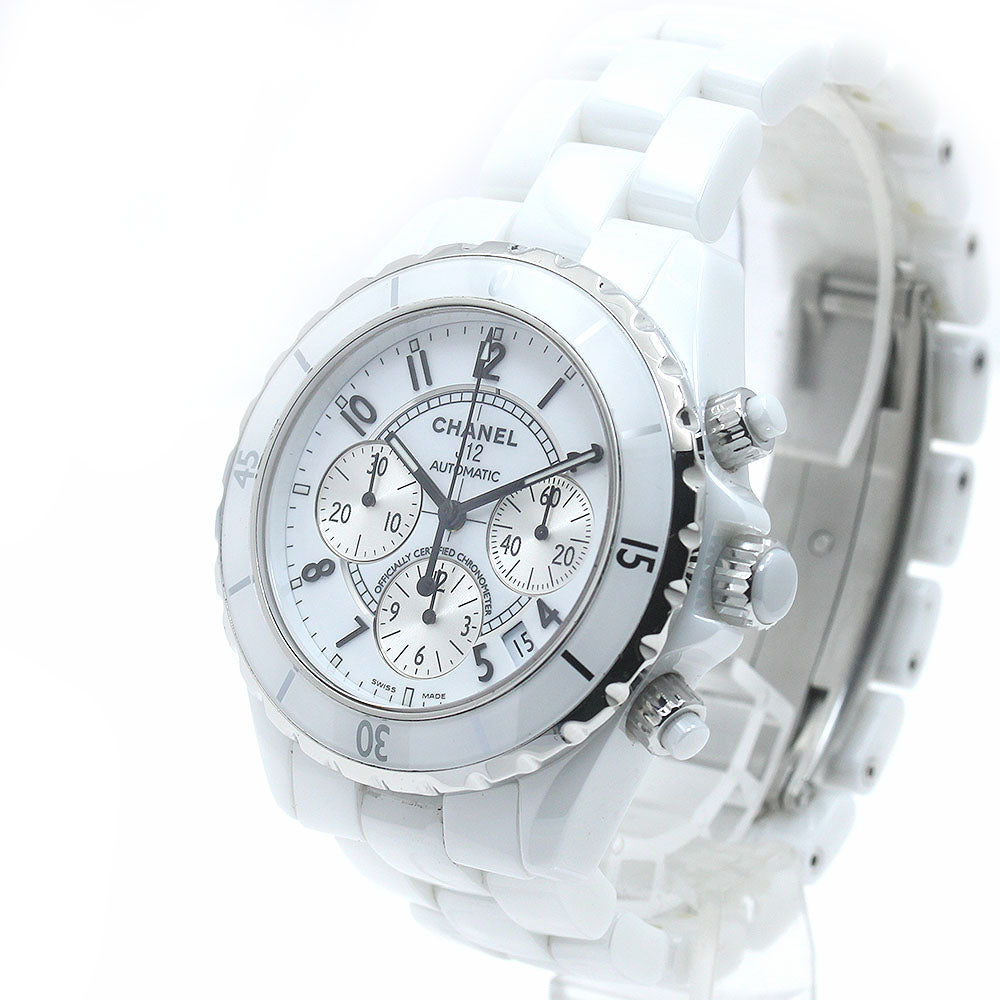 CHANEL J12 H1007 White ceramic white Dial Automatic Men's Watch_849855