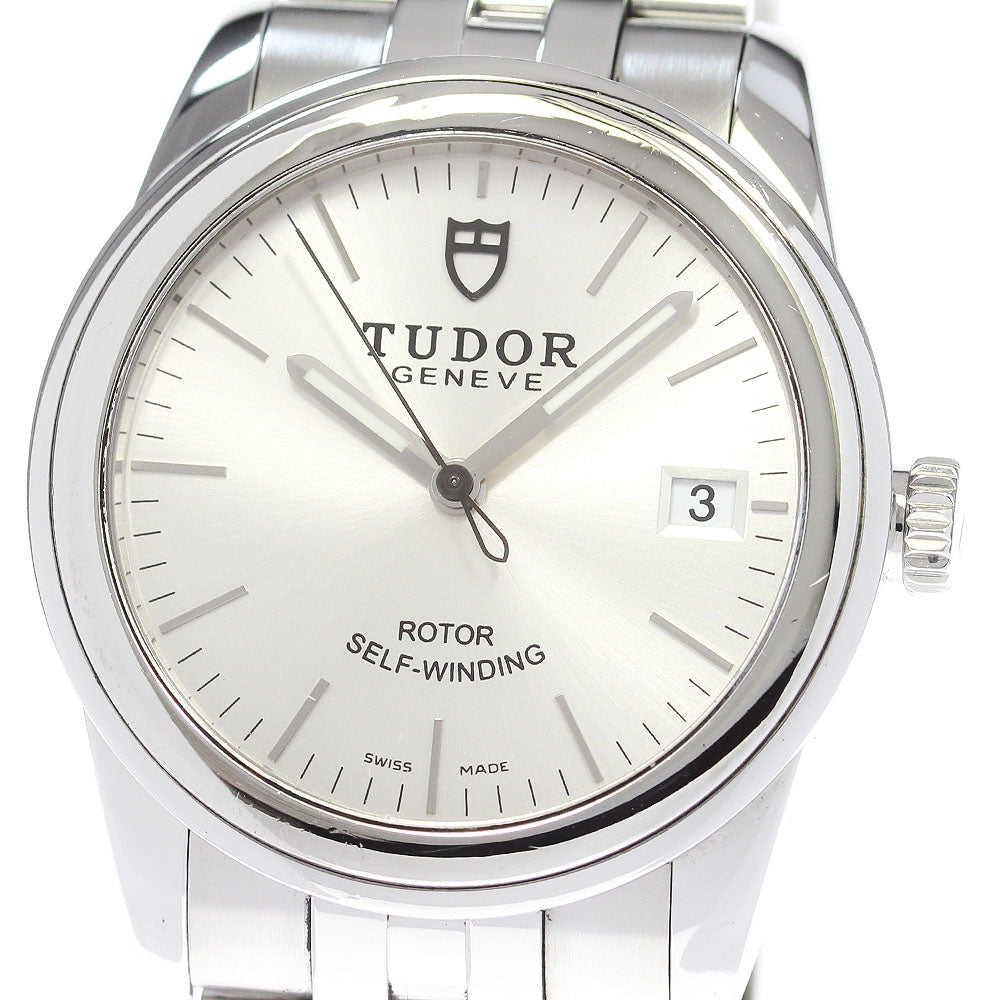 TUDOR Glamour 55000 Date Silver Dial Automatic Men's Watch_849864