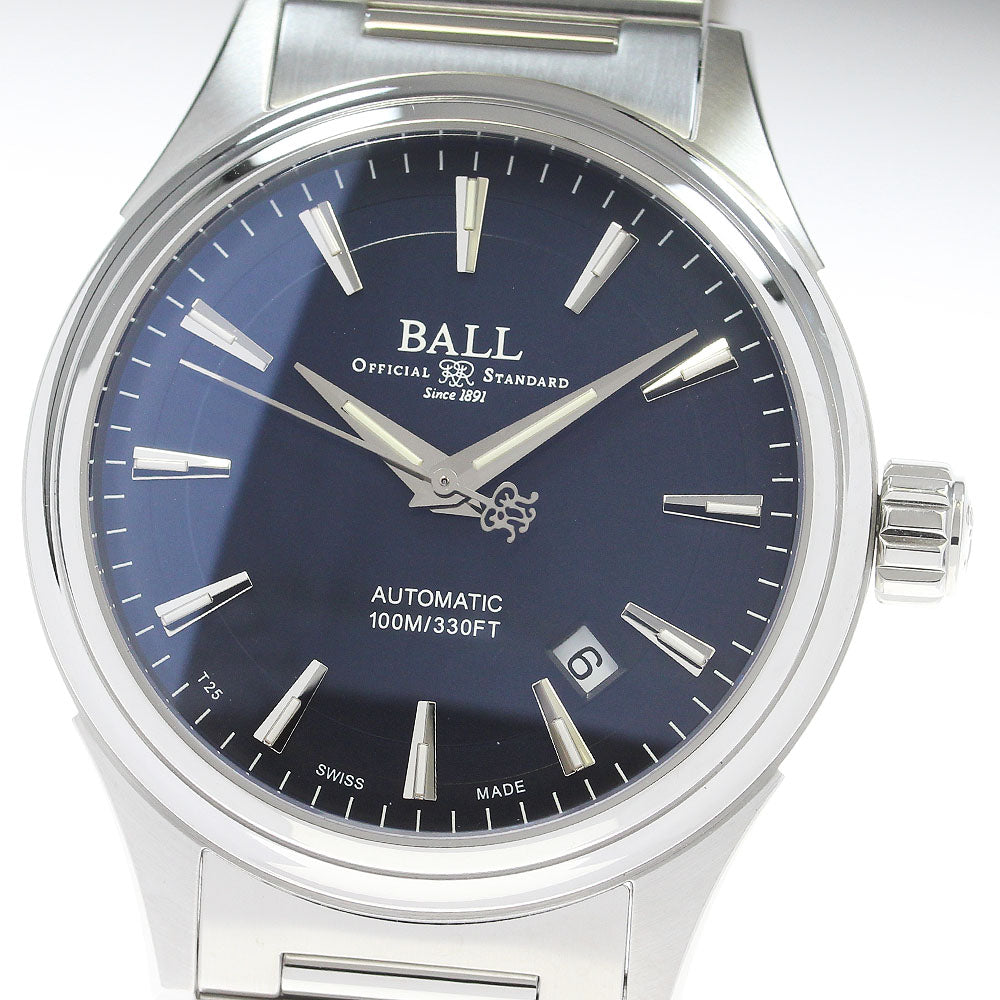 BALLWATCH Stokeman Victory NM2098C-S4J-BE Date Navy Dial AT Men's Watch_849889