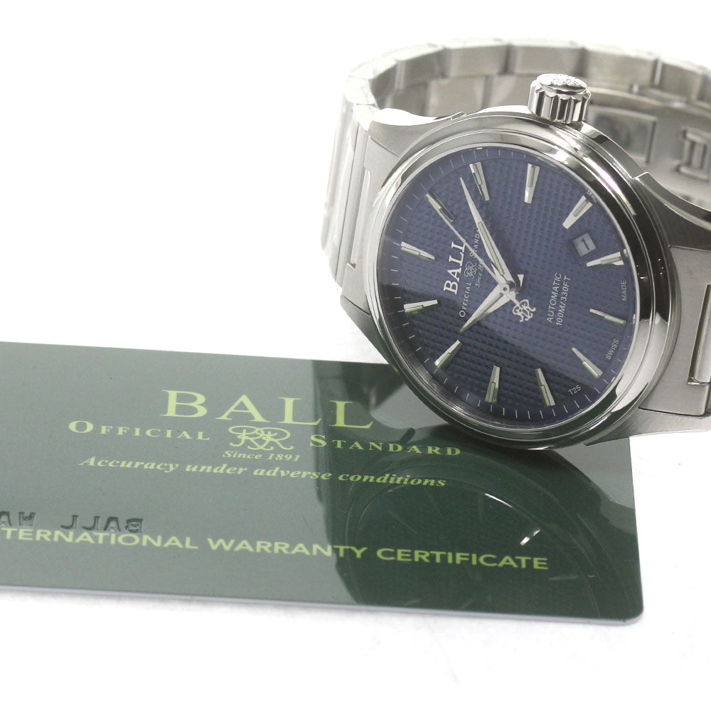 BALLWATCH Stokeman Victory NM2098C-S5J-BE Date Navy Dial Automatic Men's_849890