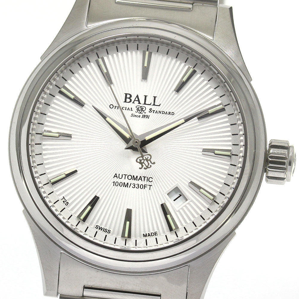 BALLWATCH Stokeman Victory NM2098C-S6J-SL Silver Dial Automatic Men's_849896