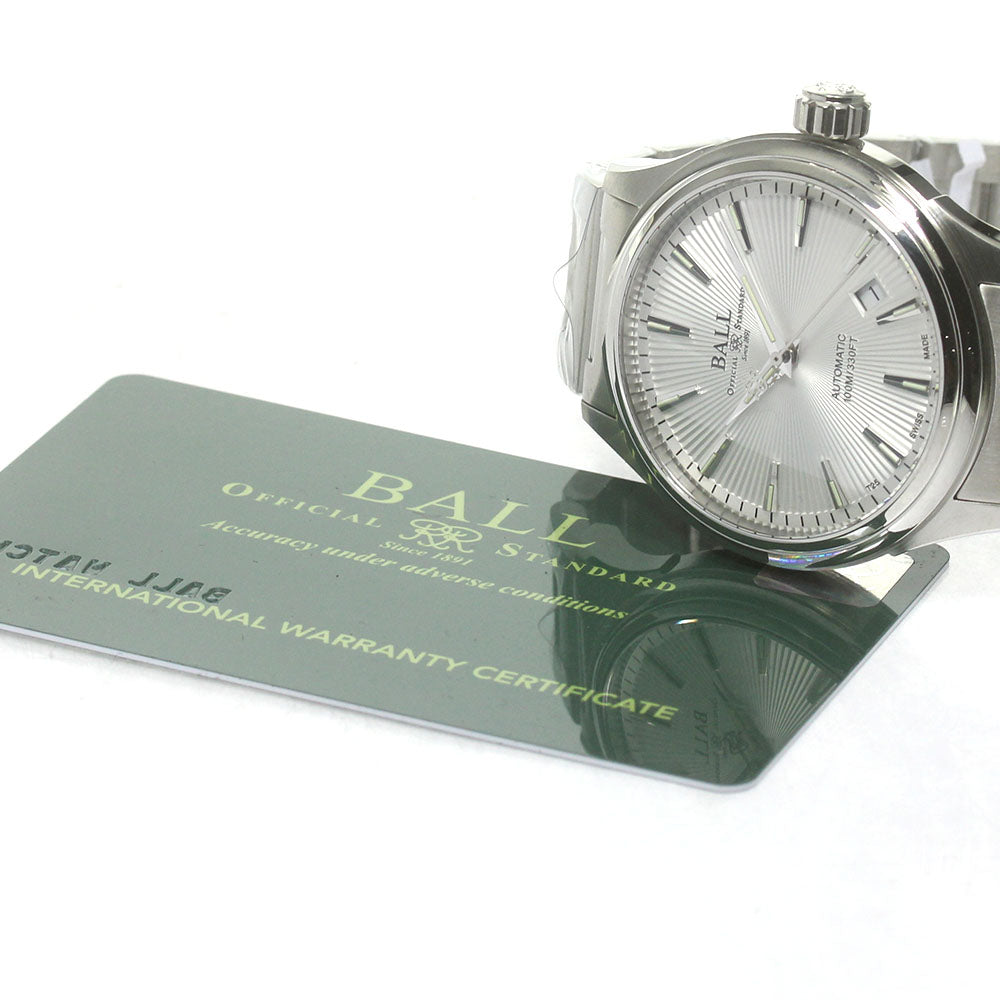 BALLWATCH Stokeman Victory NM2098C-S6J-SL Silver Dial Automatic Men's_849896