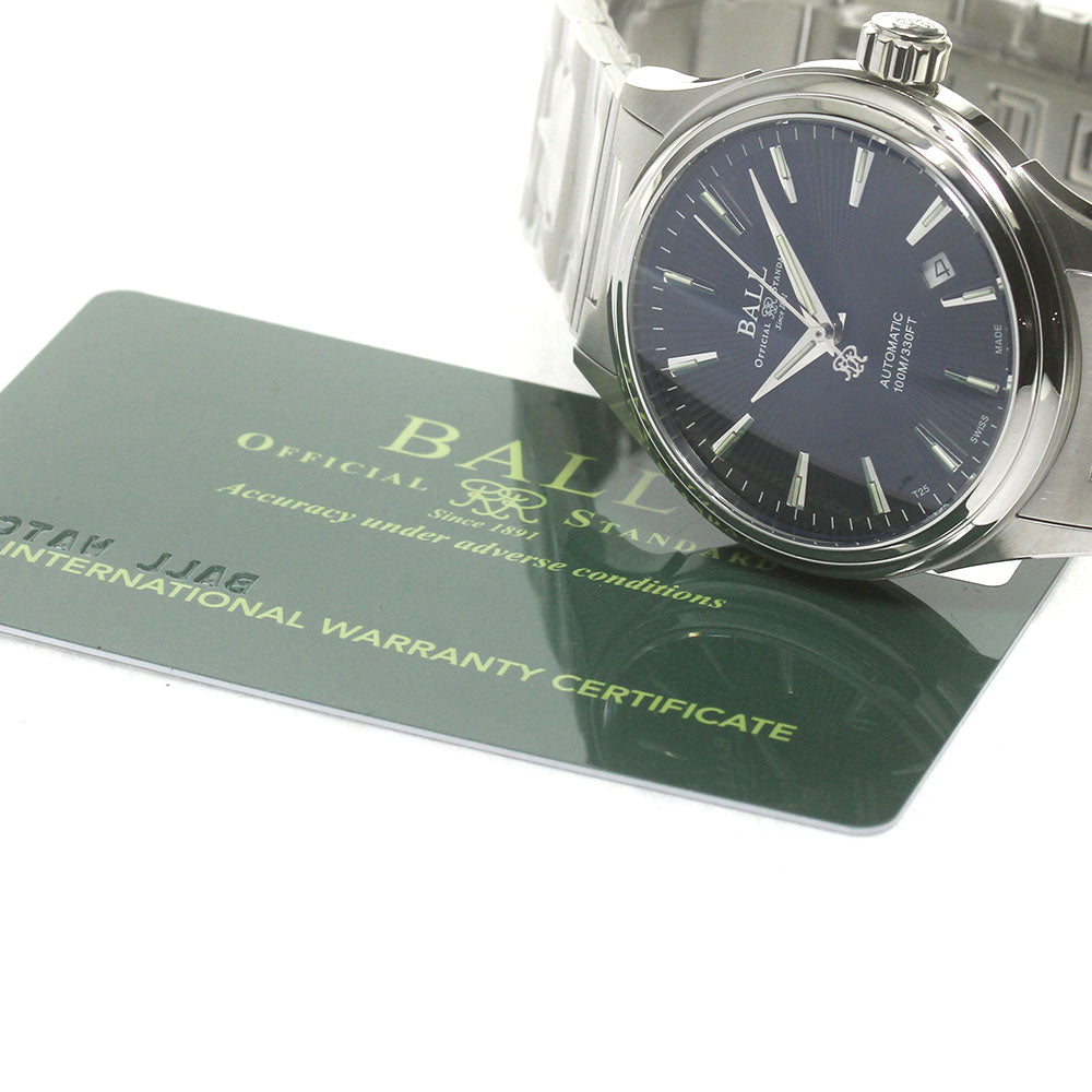 BALLWATCH Fireman Victory NM2098C-S6J-BK Date Black Dial Automatic Men's_849897