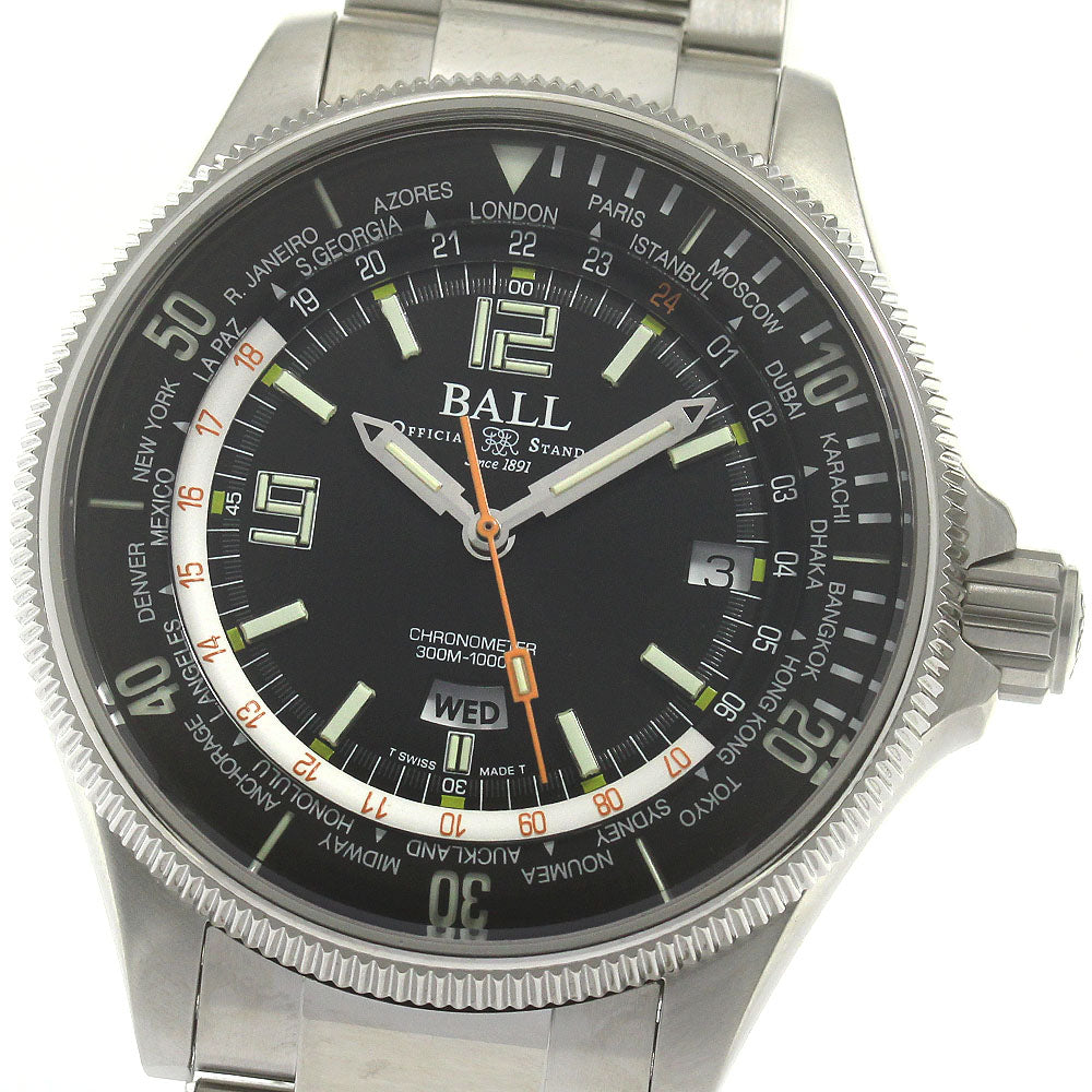 BALL WATCH Engineer Master II Diver World Time DG2232A Automatic Men's_849904