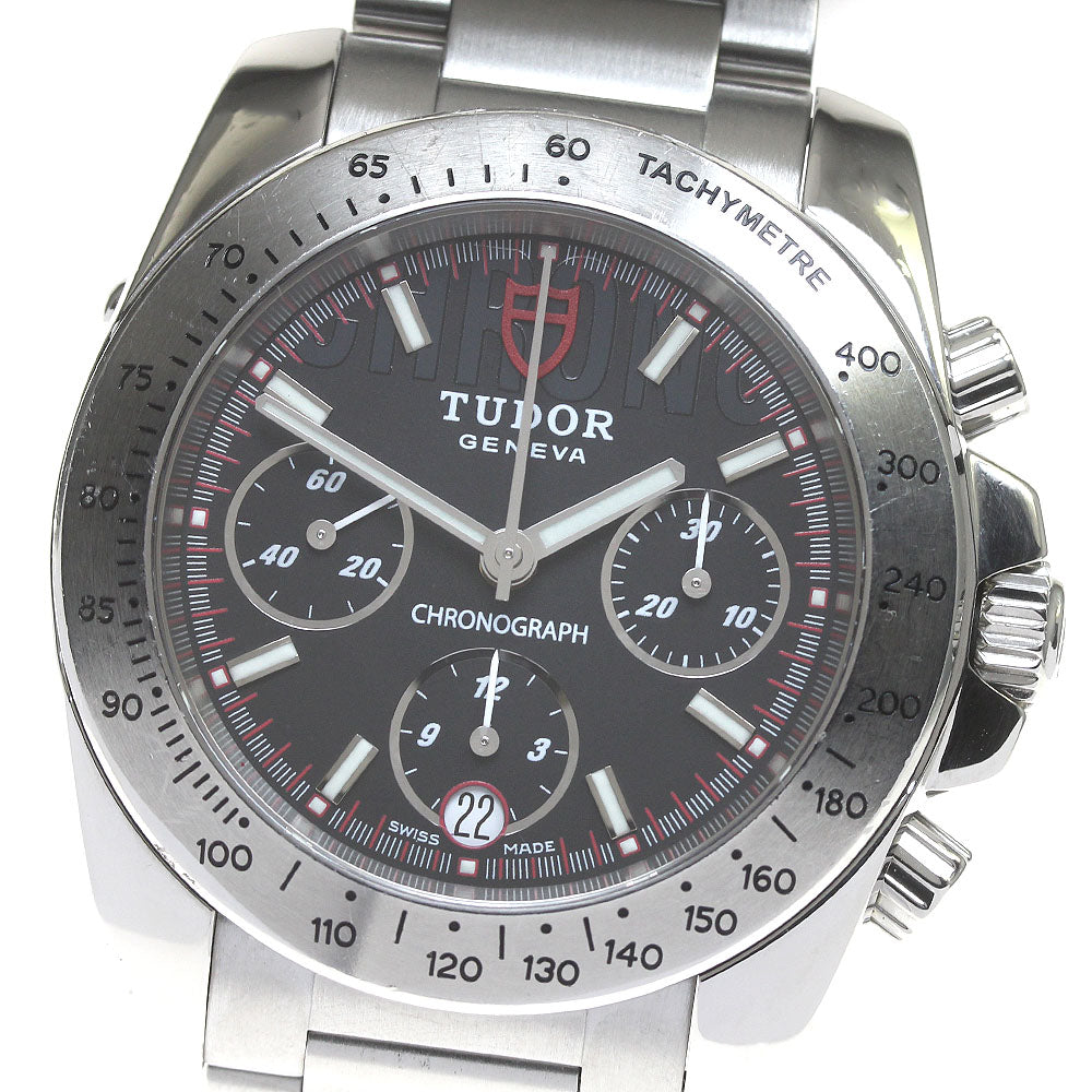 TUDOR Sports line 20300 Chronograph Black Dial Automatic Men's Watch_849908