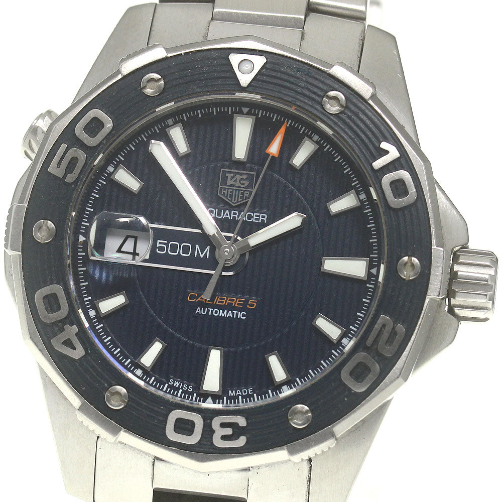 TAG HEUER Aqua racer WAJ2112 Caliber 5 Date Automatic Men's Watch_849947