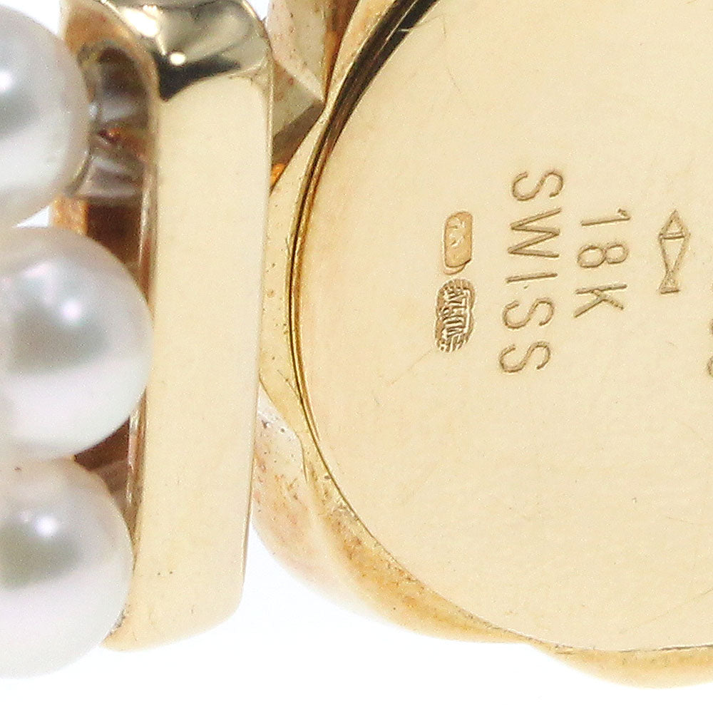 CLOSER Store - CLOSER Limited - MIKIMOTO triple pearl watch K18YG