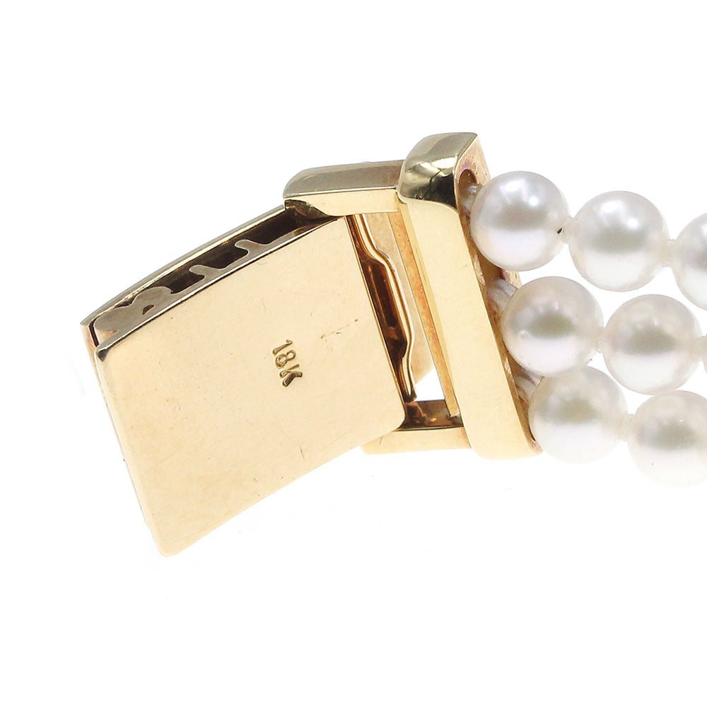 CLOSER Store - CLOSER Limited - MIKIMOTO triple pearl watch K18YG