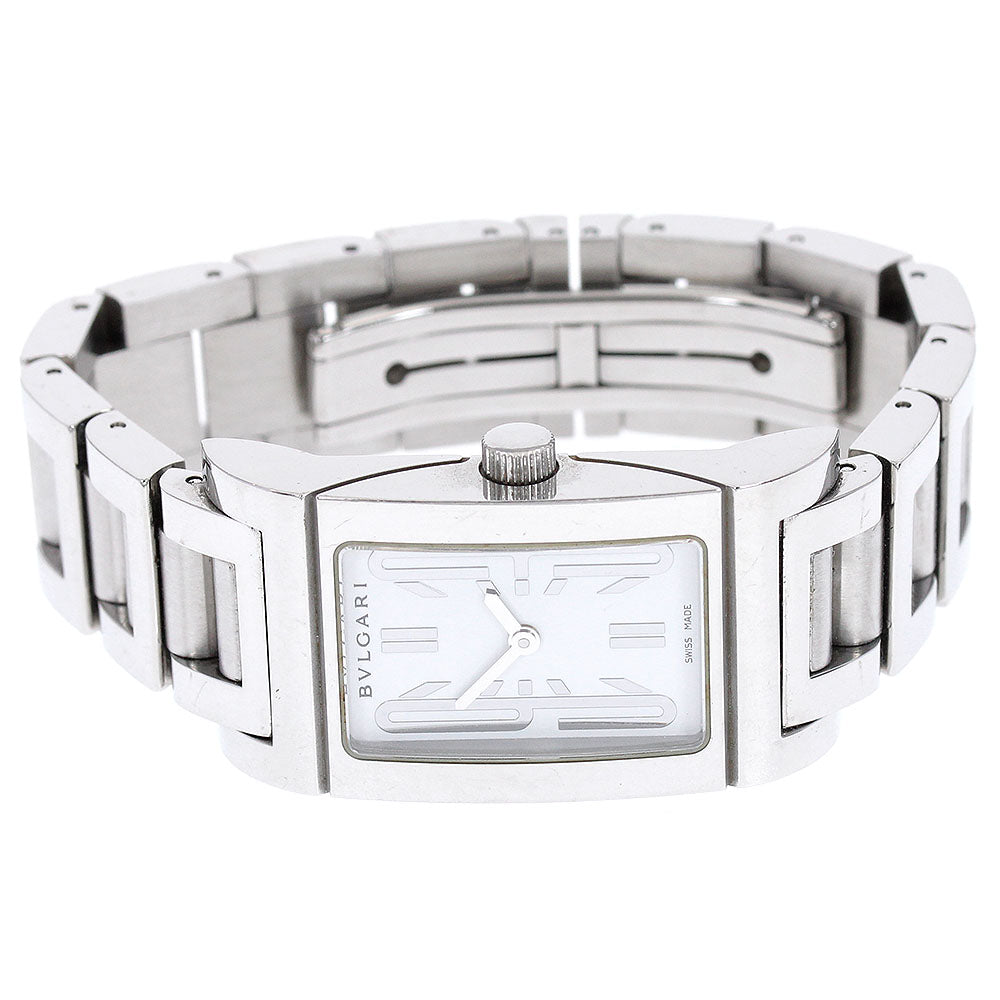 BVLGARI Rettangolo RT39S white Dial Quartz Ladies Watch_850009