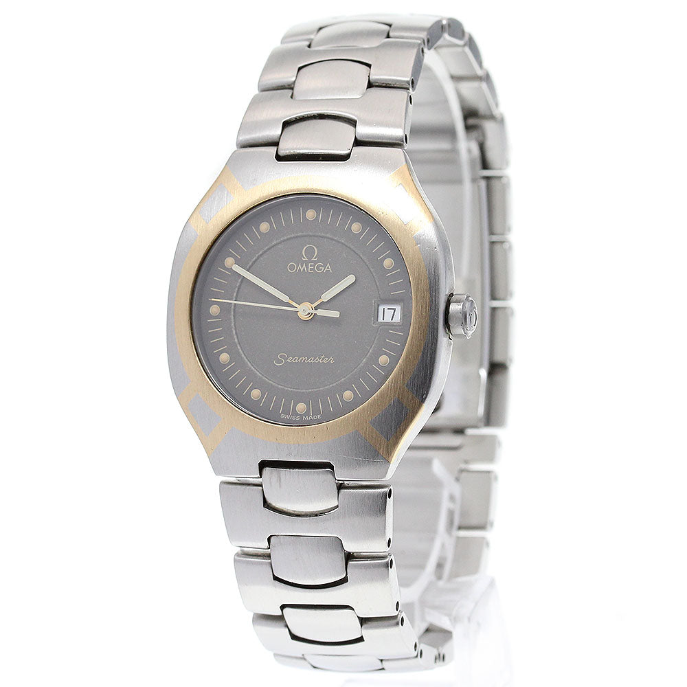 OMEGA Seamaster Polaris Date Gray Dial Quartz Men's Watch_850017