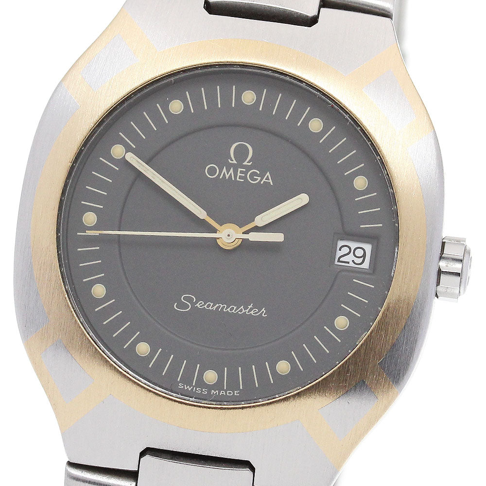 OMEGA Seamaster Polaris Date gray Dial Quartz Men's Watch_850018