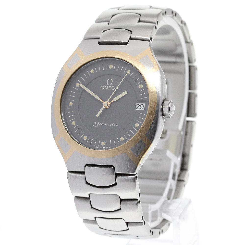 OMEGA Seamaster Polaris Date gray Dial Quartz Men's Watch_850018