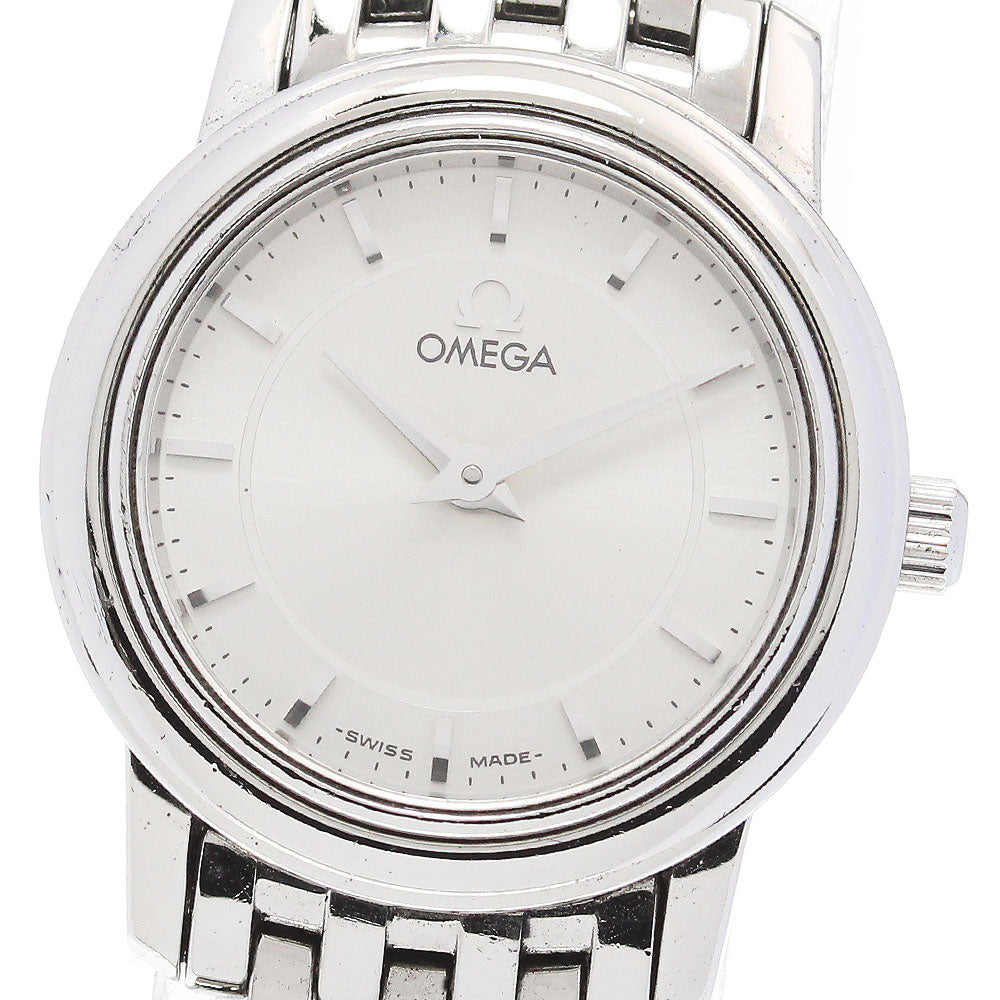 OMEGA De Ville Prestige 4570.31 Silver Dial Quartz Ladies Watch_850082
