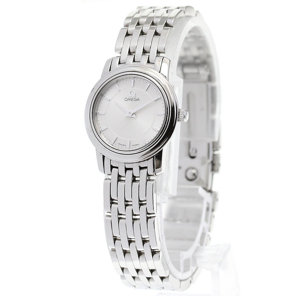 OMEGA De Ville Prestige 4570.31 Silver Dial Quartz Ladies Watch_850082