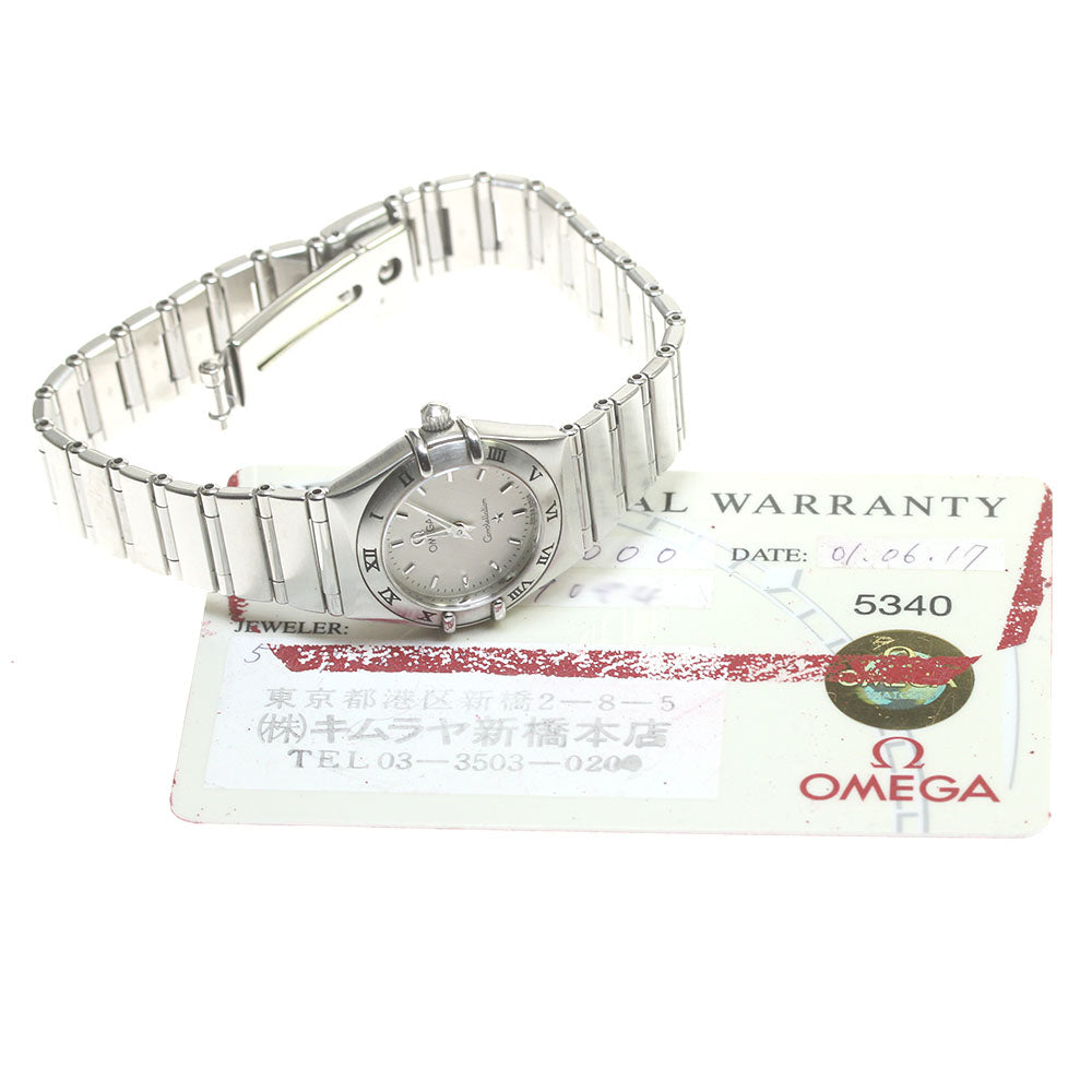 OMEGA Constellation Mini 1562.30 Silver Dial Quartz Ladies Watch_850094