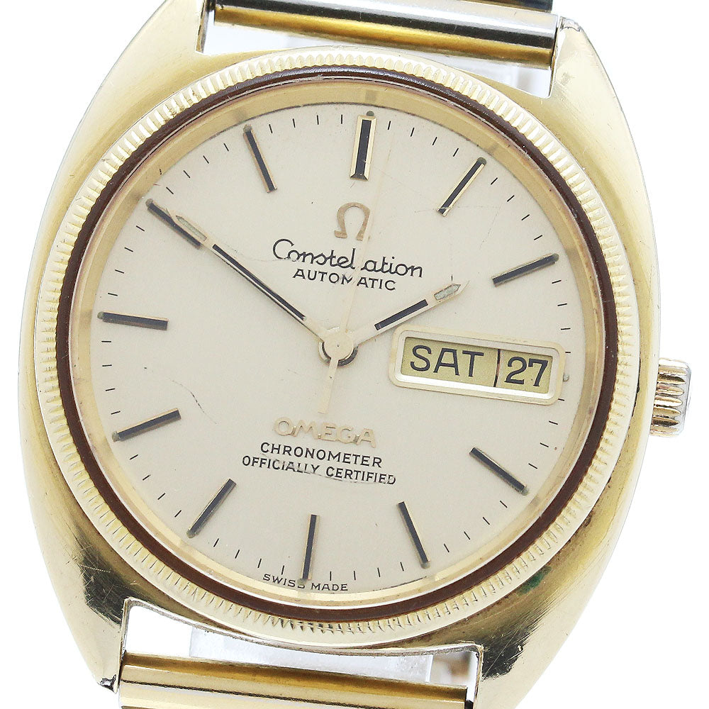 OMEGA Constellation CD1650057 Cal.1012 Date YG bezel Automatic Men's_850109