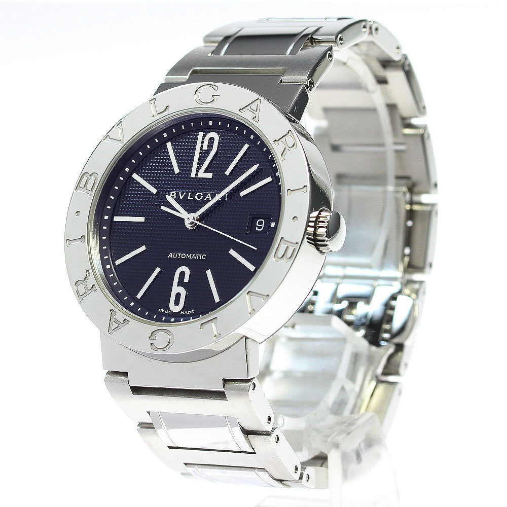 BVLGARI BVLGARIBVLGARI BB38SS Date black Dial Automatic Men's Watch_850132