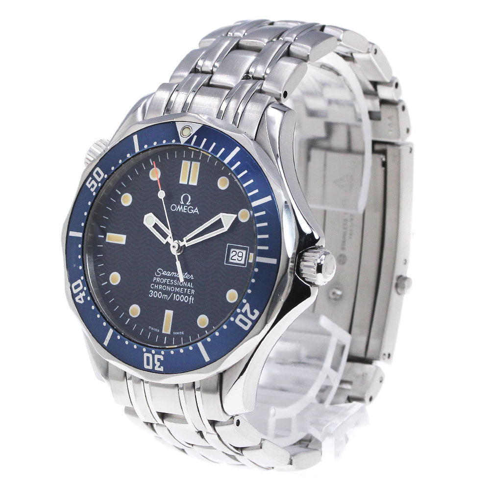 OMEGA Seamaster300 2531.80 Date Navy Dial Automatic Men's Watch_850142