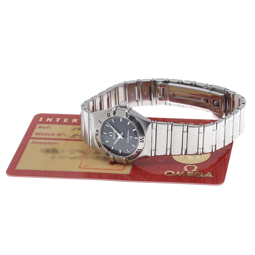 OMEGA Constellation Mini Ref.1562.40 gray Dial Quartz Ladies Watch_850147