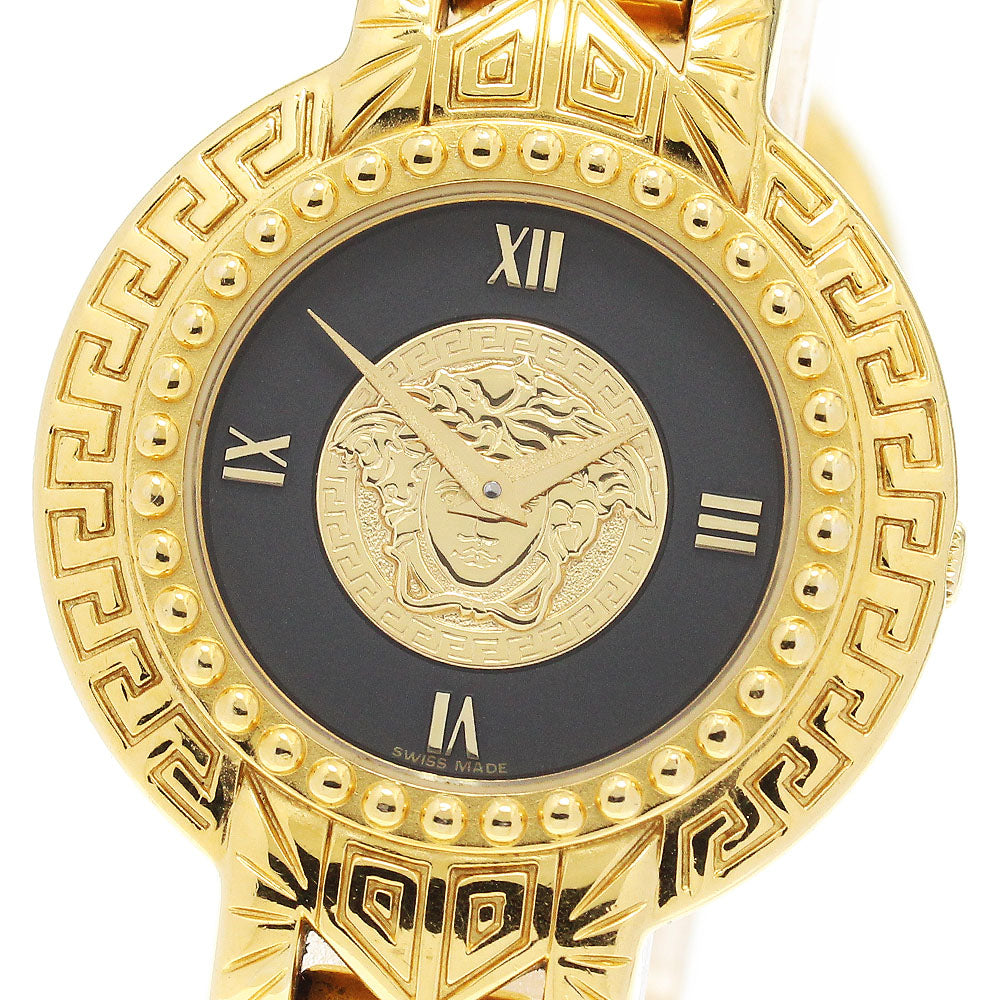 VERSACE Medusa Coin Watch 7008002 gold Dial Quartz Ladies Watch_850181