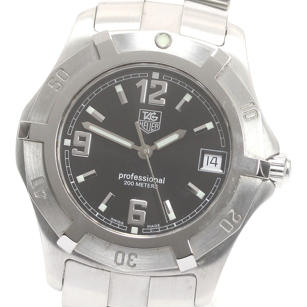 TAG HEUER 2000 Exclusive WN1110 Date black Dial Quartz Men's Watch_850182