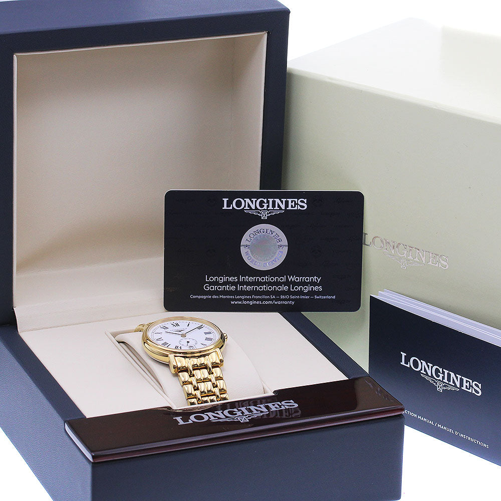 LONGINES Grand Classic Pleasance L4.804.2 Date white Dial Automatic Men's_850183