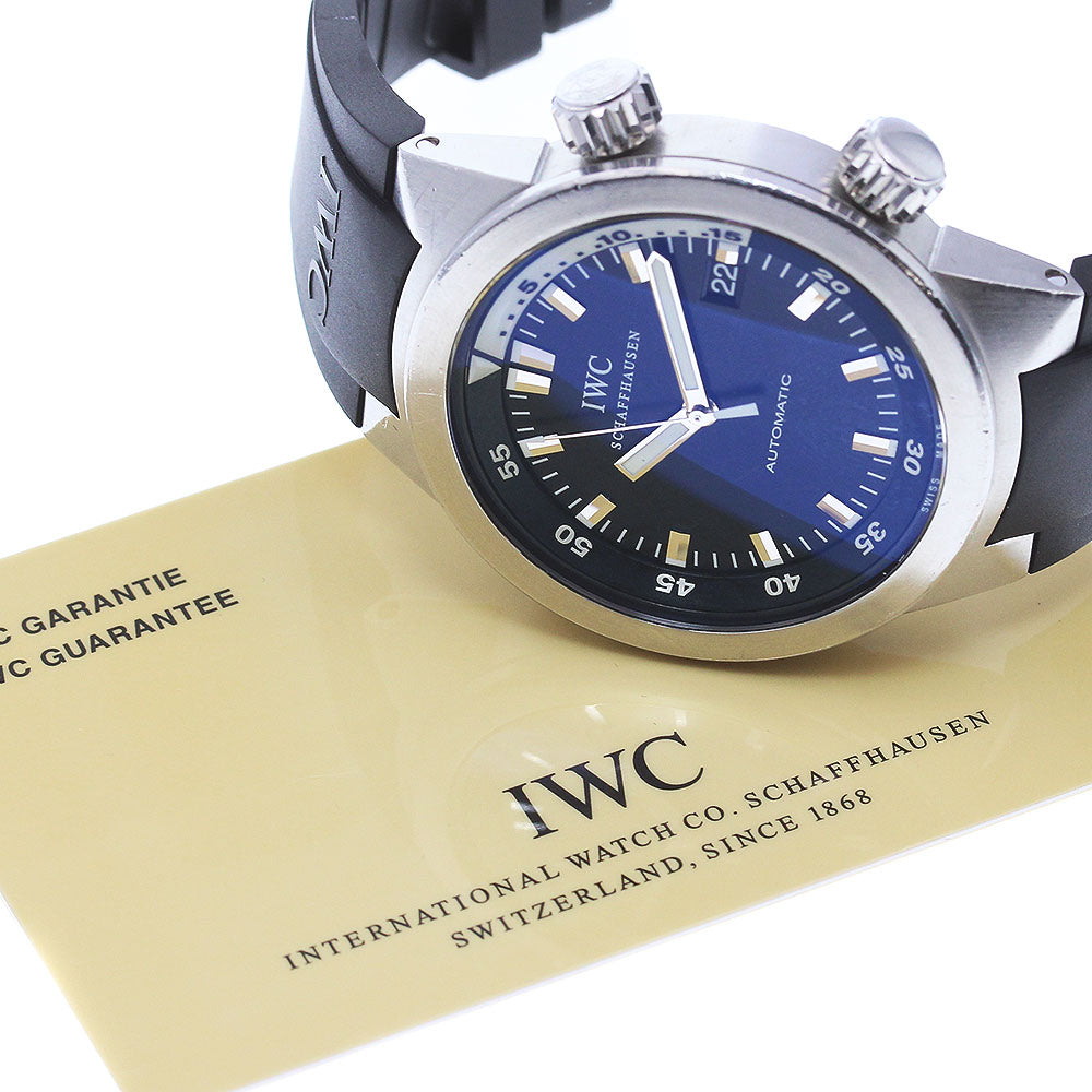IWC SCHAFFHAUSEN Aquatimer Automatic IW354807 Date Automatic Men's Watch_850196