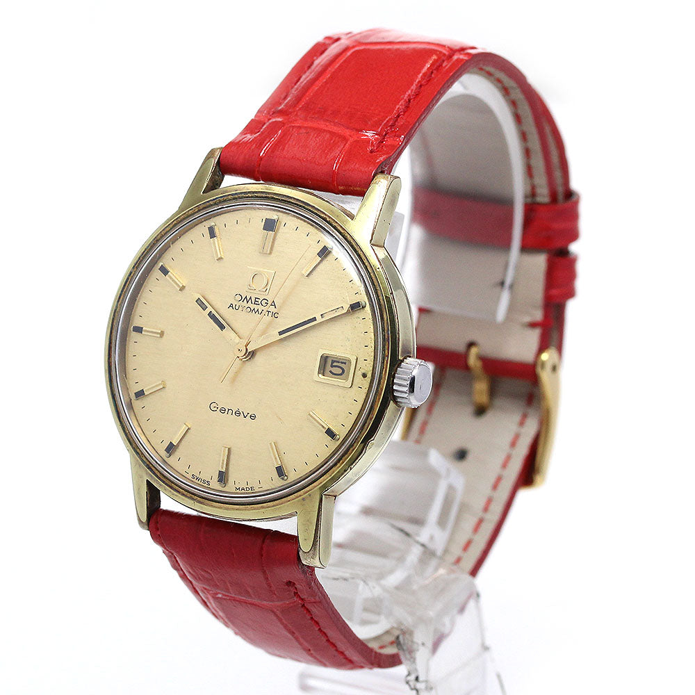 OMEGA Geneve 166.070 Date Cal.565 Gold Dial Automatic Men's Watch_850215