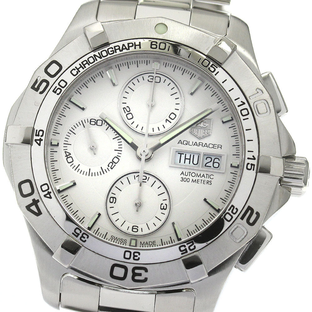 TAG HEUER Aqua racer CAF2011 Chronograph day date Automatic Men's Watch_850255