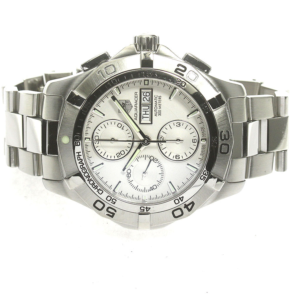 TAG HEUER Aqua racer CAF2011 Chronograph day date Automatic Men's Watch_850255