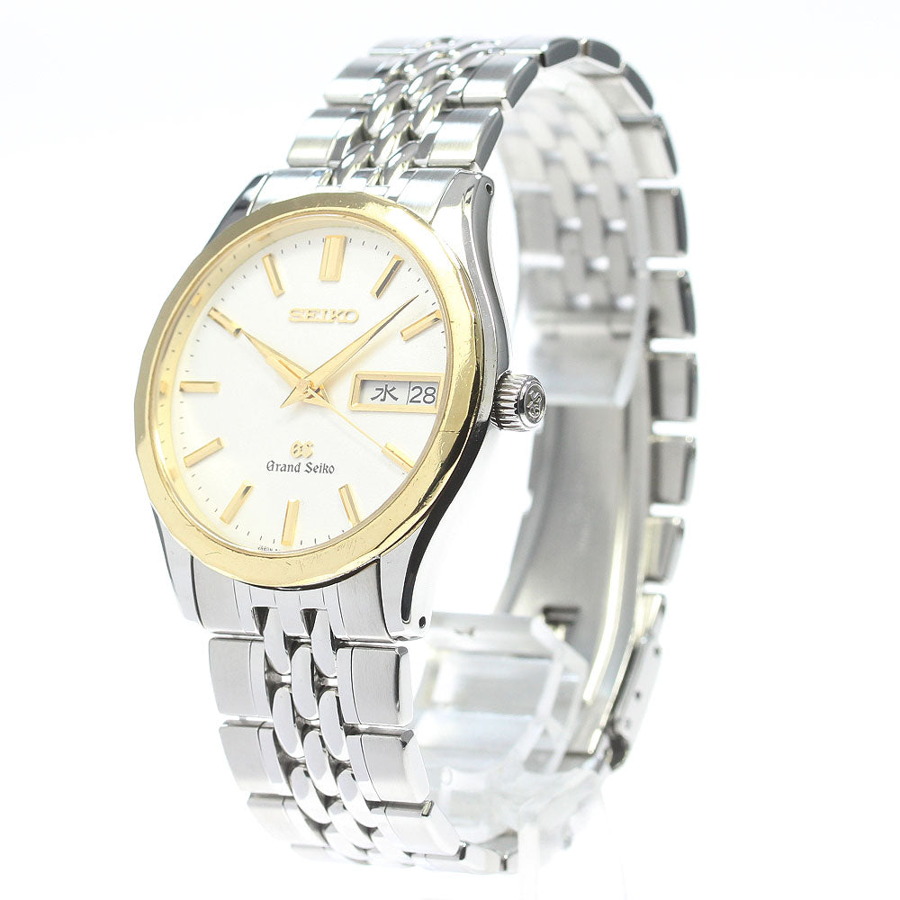 SEIKO Grand Seiko 9F83-9A10/SBGT002 YG Bezel Day Date Quartz Men's Watch_850256