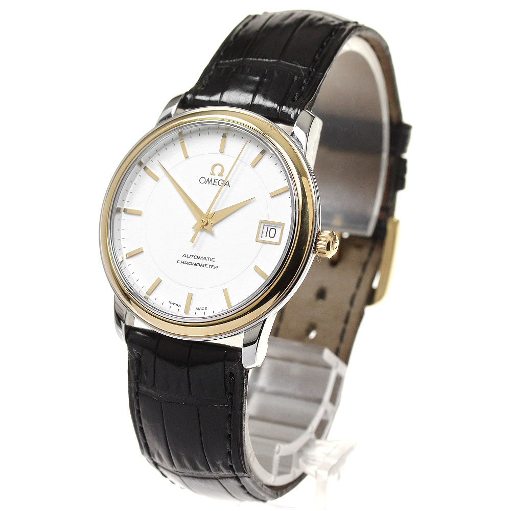 OMEGA De Ville Prestige 4700.21.01 YG bezel White Dial Automatic Men's_850274