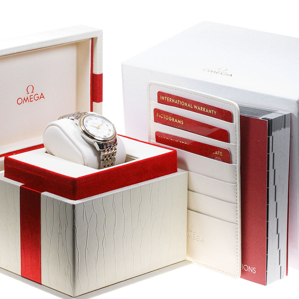 OMEGA De Ville Prestige 424.20.33.20.52.002 6P diamond Automatic Ladies _850276
